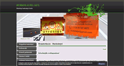 Desktop Screenshot of burkolatjelkft.hu